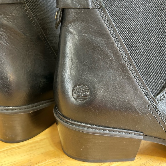 Sz 11 Timberland Sutherlin Bay Chelsea boots. Black like new - Picture 7 of 10